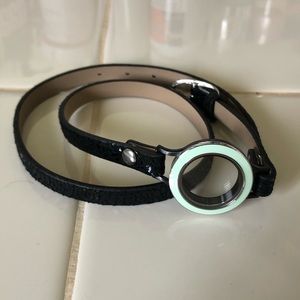 NWOT Origami Owl wrap bracelet w/locket